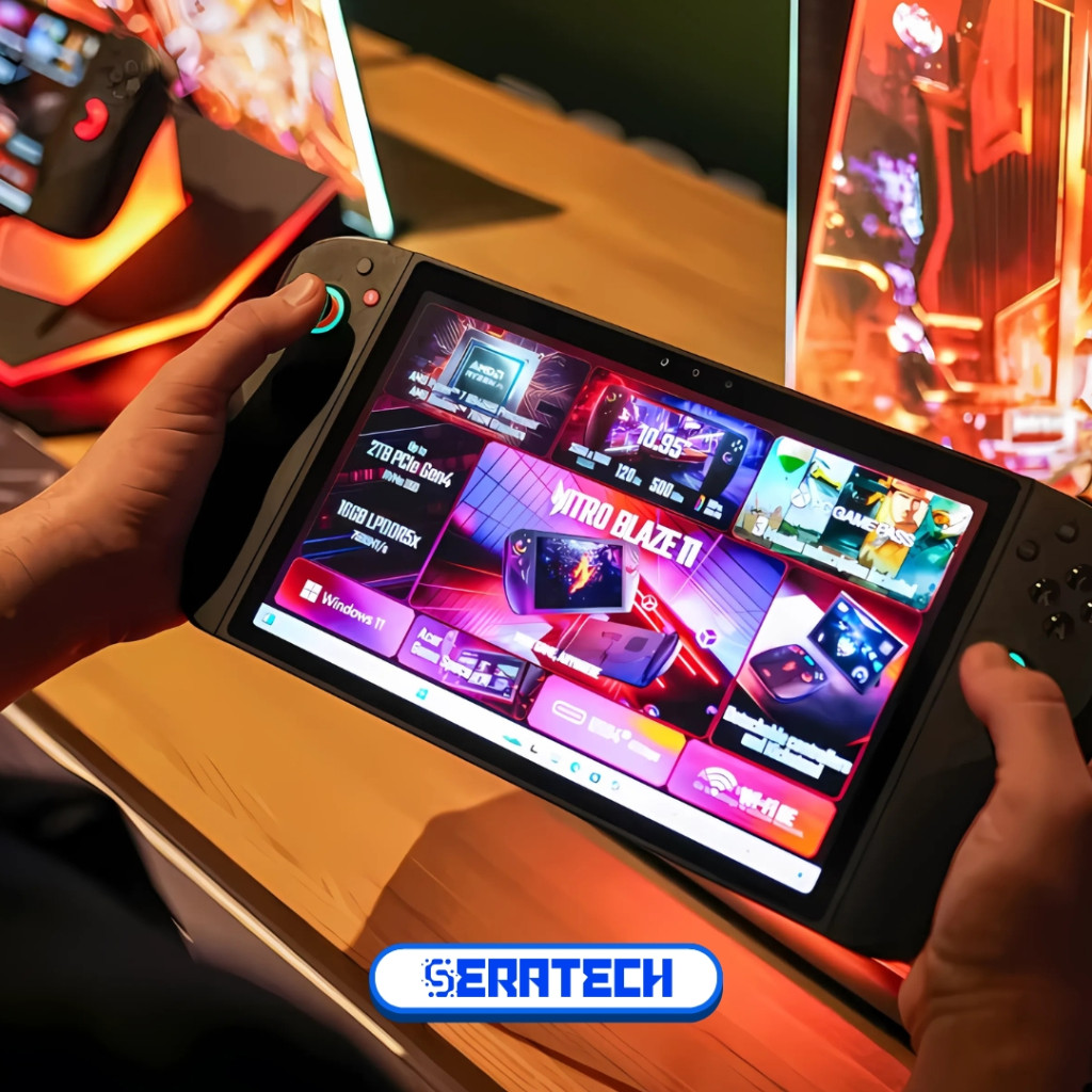 Acer meluncurkan gameheld gaming Nitro Blaze 11